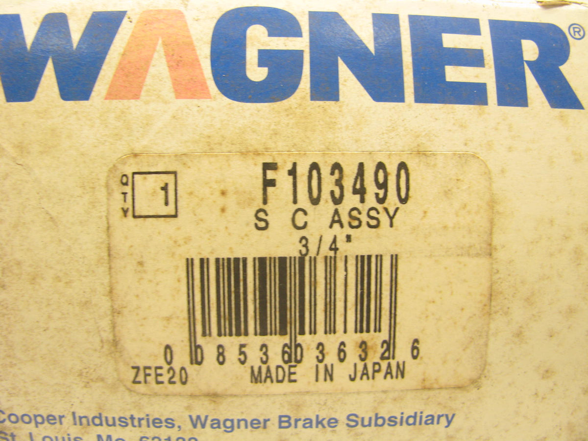 Wagner F103490 Clutch Slave Cylinder BORE 3/4'' For 1985-1987 Dodge Colt
