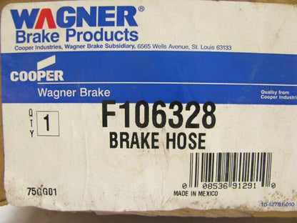 Wagner F106328 Brake Hydraulic Hose - Front Left