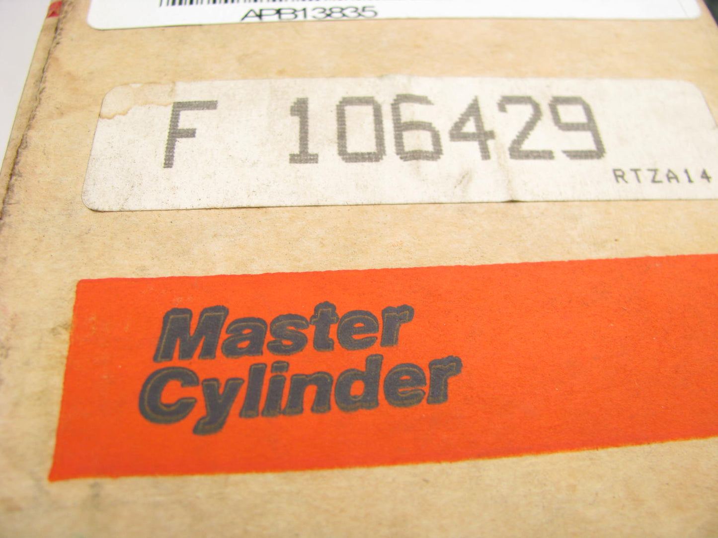 Wagner F106429 Brake Master Cylinder 1982-84 Ford Mustang 1983-84 Mercury Capri