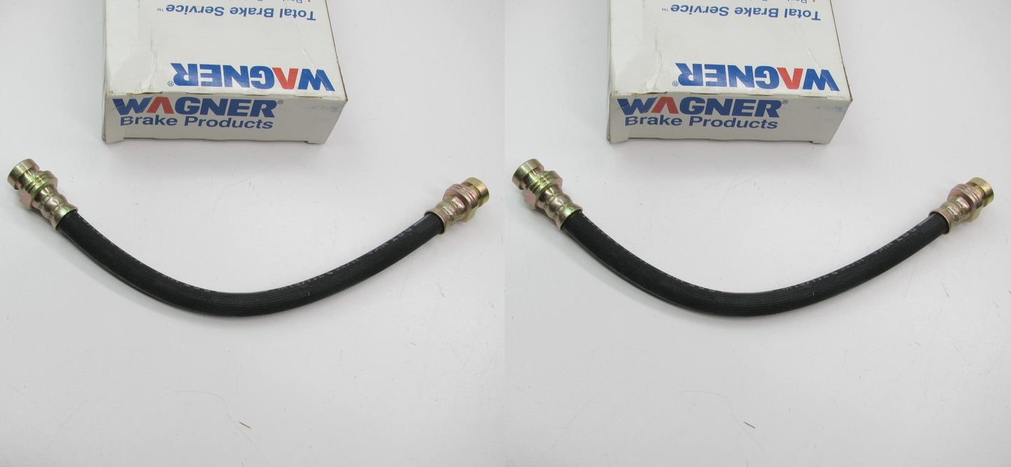 (2) Wagner F106631 Brake Hydraulic Hose - Rear Left / Right