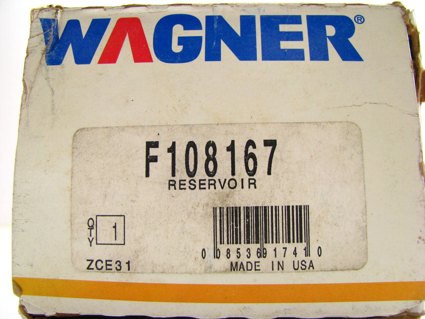 Wagner F108167 Brake Master Cylinder RESERVOIR BOTTLE