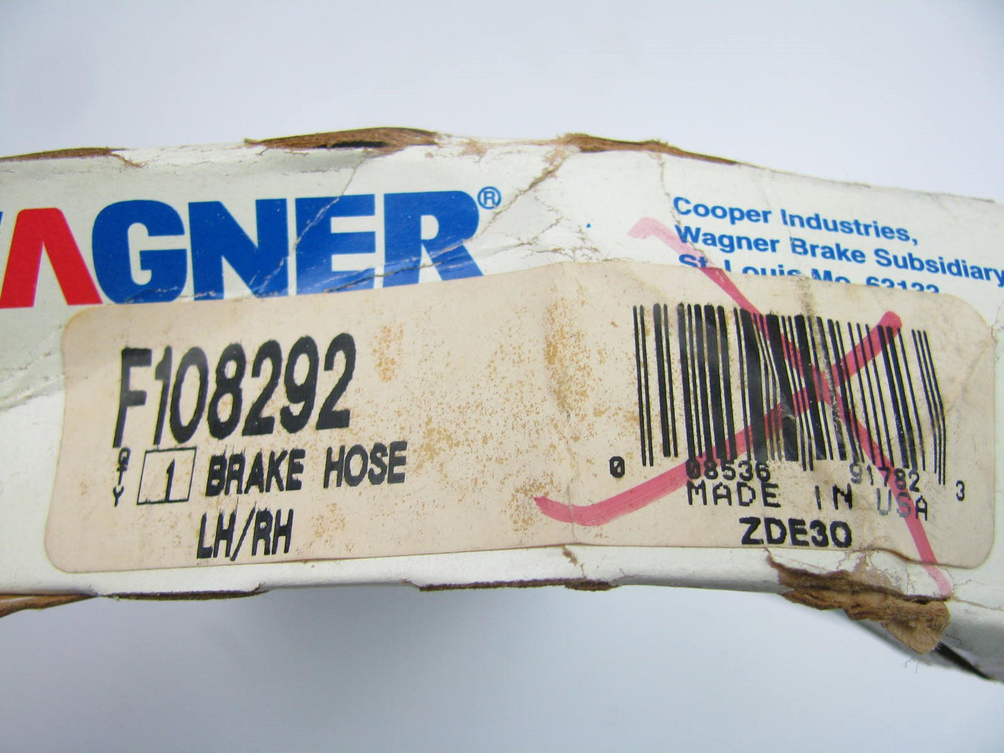 Wagner F108292 Front Brake Hose