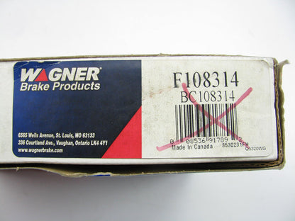 Wagner F108314 Rear Right Parking Brake Cable