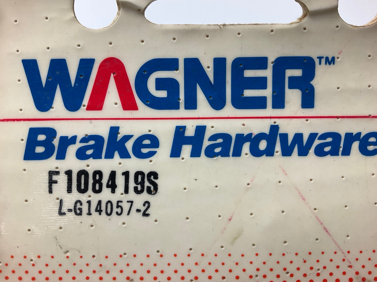 Wagner F108419S Drum Brake Shoe Hold Down Kit