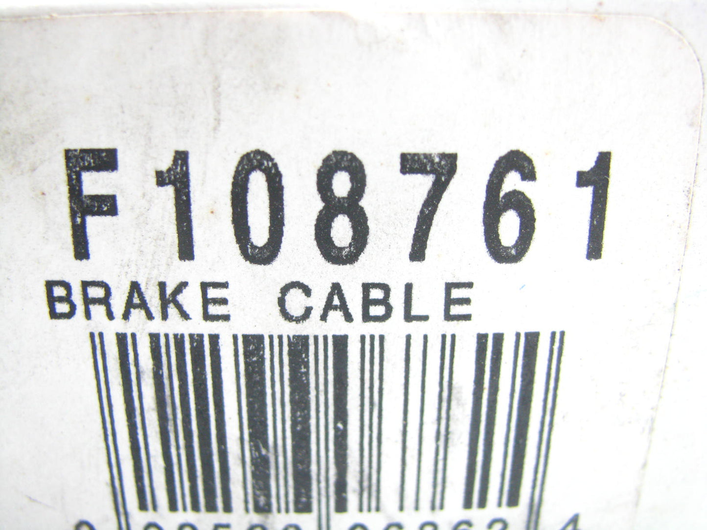 Wagner F108761 Rear Left Parking Brake Cable 1983-1984 Chevrolet G30 & GMC G3500