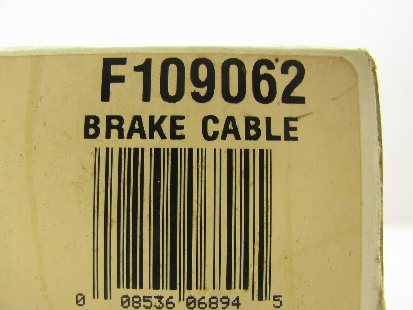 Wagner F109062 Parking Brake Cable - Forward for 1981-1987 Ford E100 E150