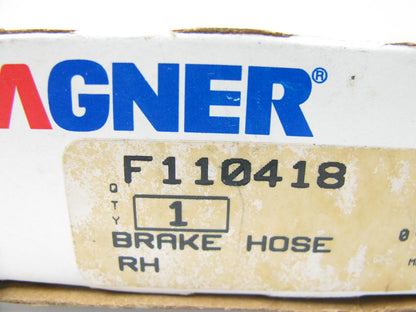 Wagner F110418 FRONT LEFT Brake Hose For 1984-1985 Cherokee, Wagoneer