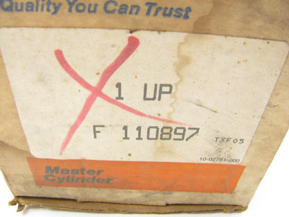 Wagner F110897 Brake Master Cylinder - 7/8 Inch Bore