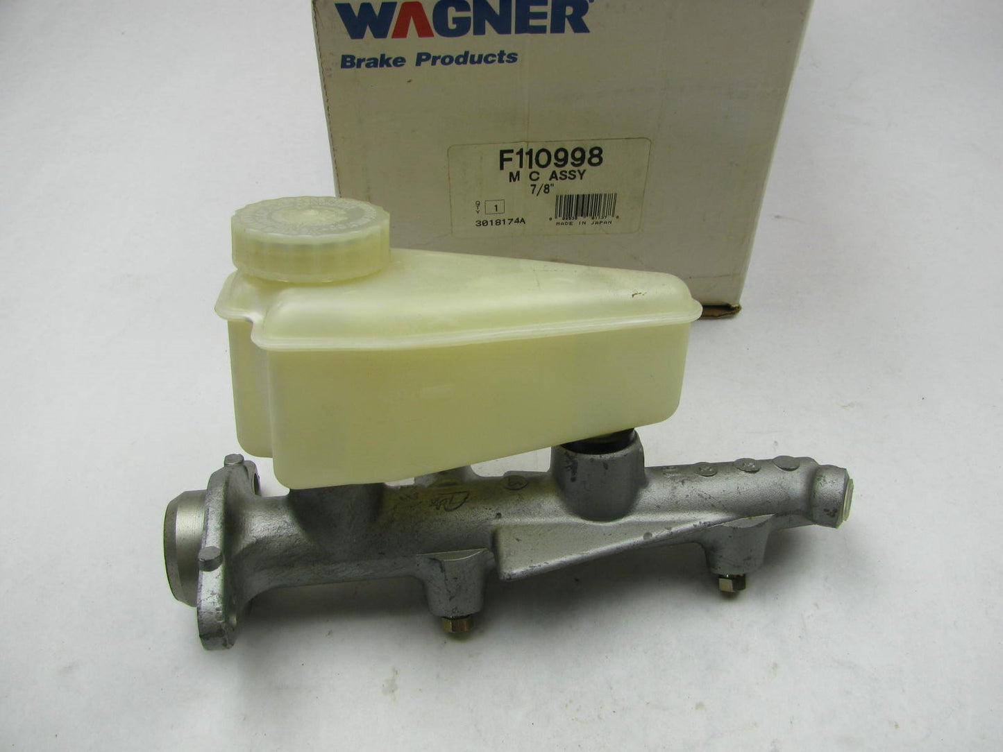 Wagner F110998 Brake Master Cylinder - Bore 7/8-INCH  W/o ABS ONLY