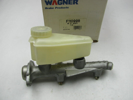 Wagner F110998 Brake Master Cylinder - Bore 7/8-INCH  W/o ABS ONLY