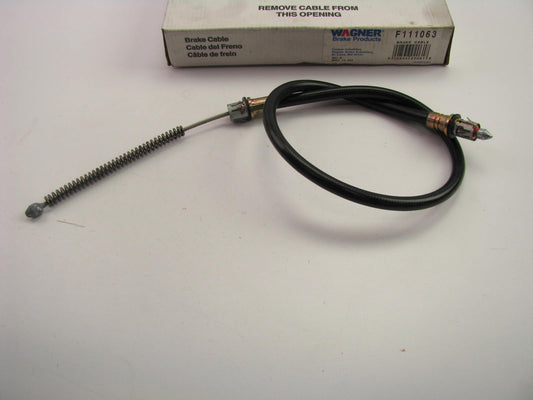 Wagner F111063 Parking Brake Cable - Rear Left