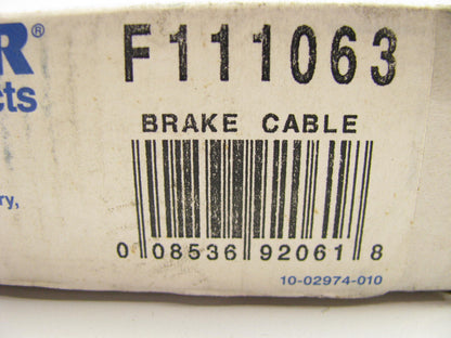 Wagner F111063 Parking Brake Cable - Rear Left