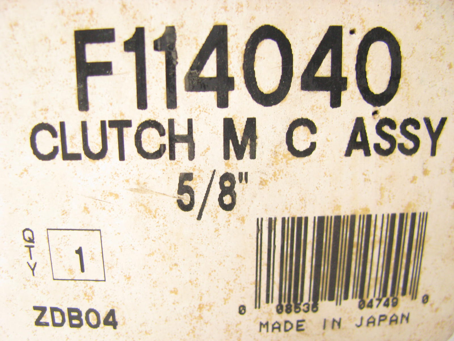 Wagner F114040 Brake Master Cylinder 1987-88 Mitsubishi Galant 1989-90 Sigma