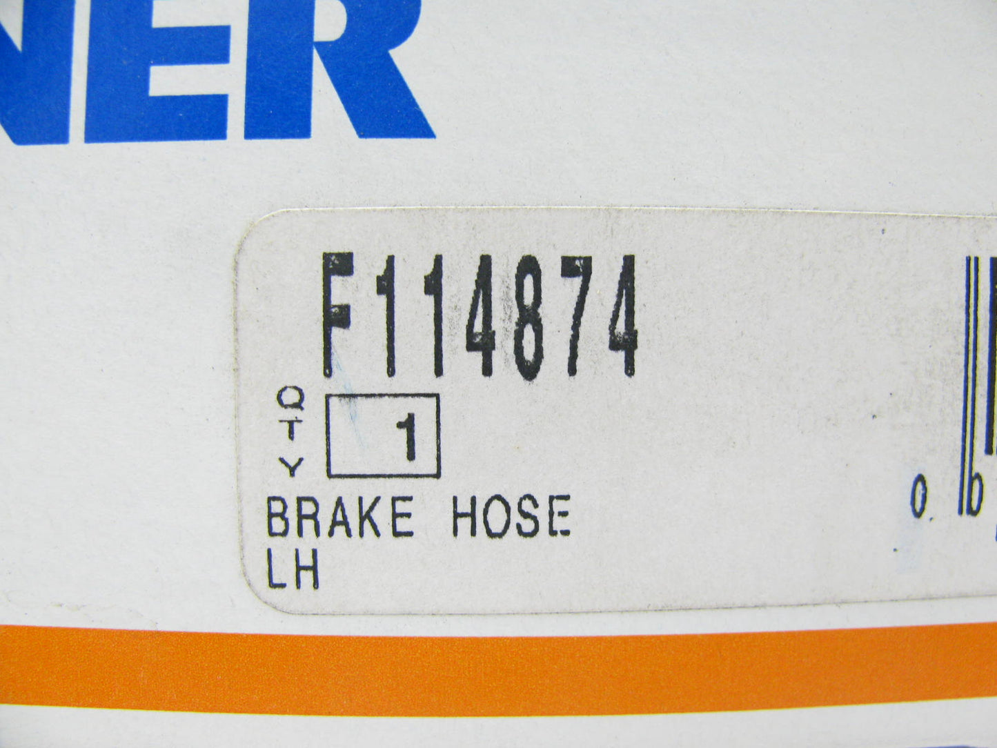 Wagner F114874 Front Left Brake Hydraulic Hose For 1987-1990 Dodge Dakota 4WD