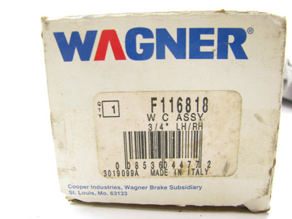 Wagner F116818 Rear Drum Brake Wheel Cylinder - 1988-1989 Honda Civic 4WD