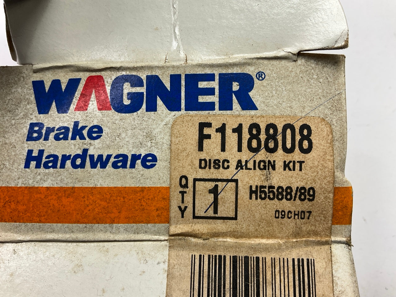 Wagner F118808 Front Disc Brake Hardware Kit