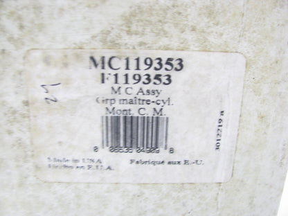 Wagner F119353 Brake Master Cylinder WITHOUT RESERVOIR