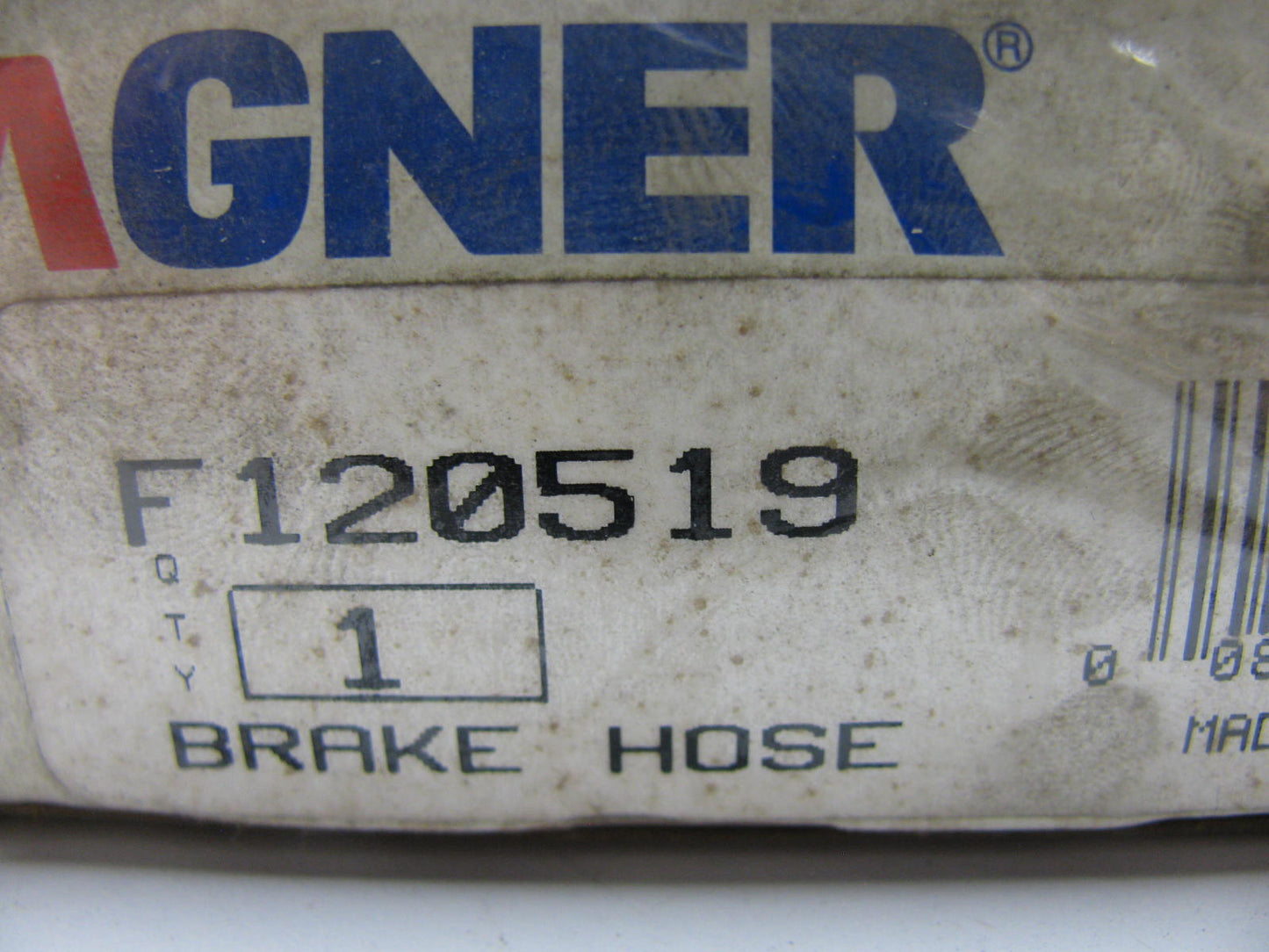 Wagner F120519 Front Right Brake Hydraulic Hose For 1989-1990 Dodge Dakota