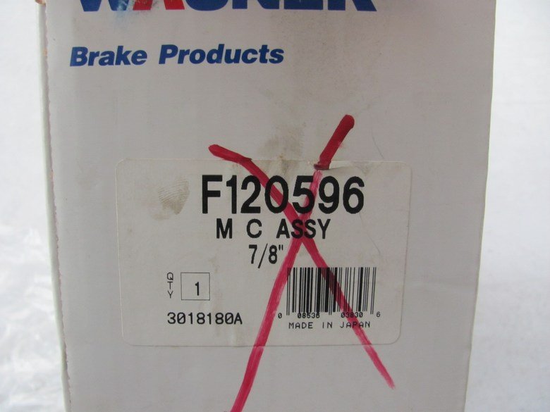 Wagner F120596 Brake Master Cylinder 1988-94 Honda Civic 1990-91 CRX 94 Del Sol