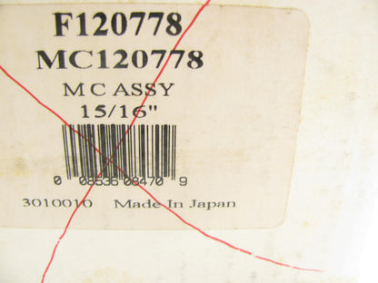 Wagner F120778 Brake Master Cylinder - MC120778
