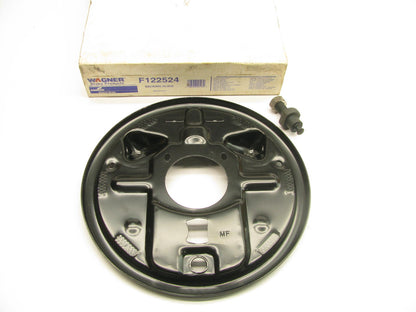 Wagner F122524  9-1/2'' Rear Drum Brake Backing Plate - GM Car Truck