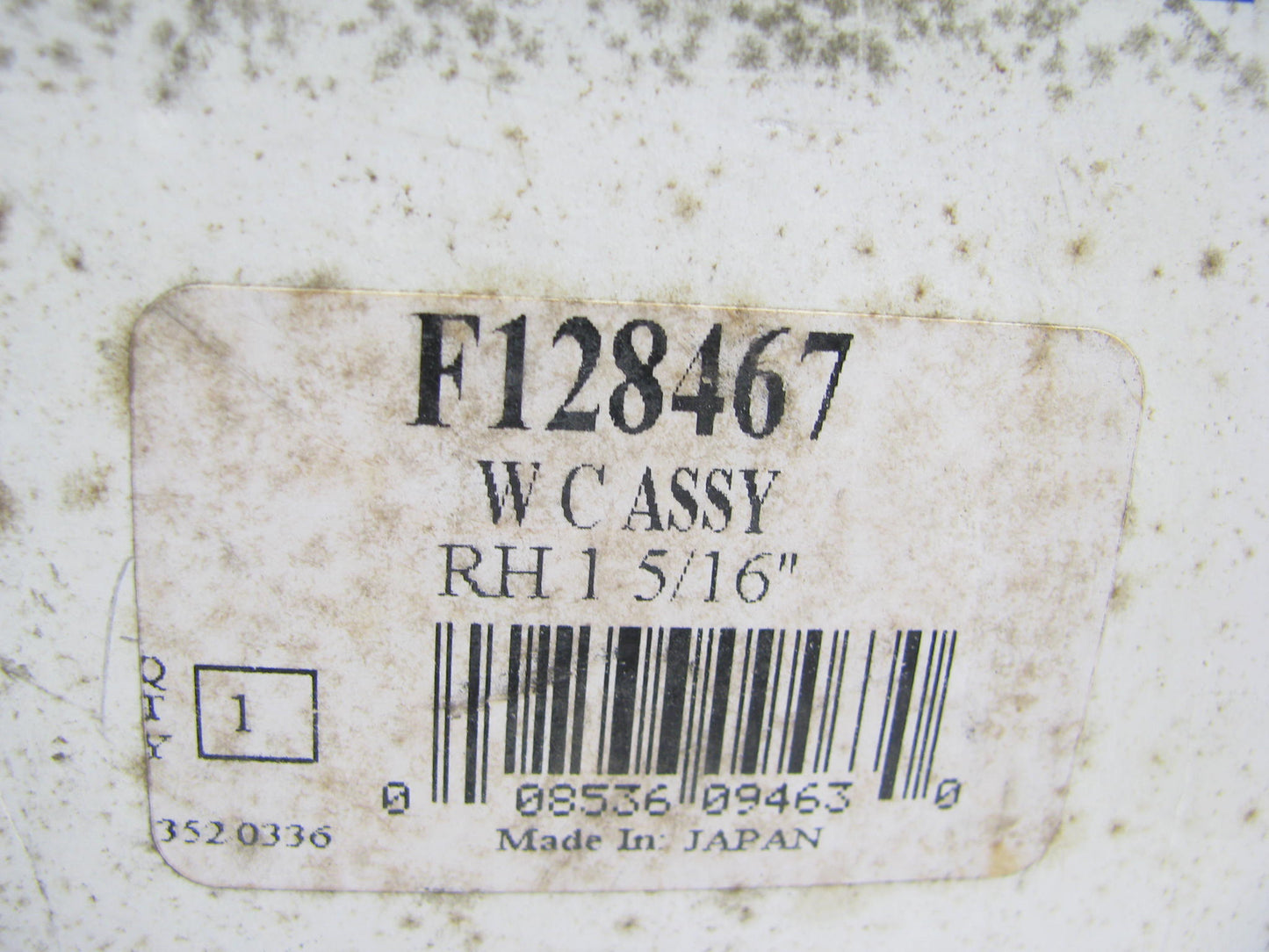 Wagner F128467 Drum Brake Wheel Cylinder, Rear Right Forward