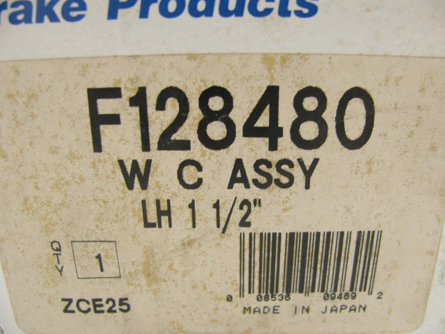 Wagner F128480 Drum Brake Wheel Cylinder - Rear Left For 1989-1994 W6 FSR