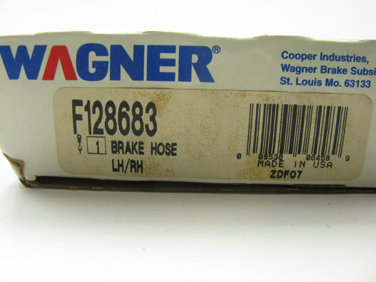 Wagner F128683 REAR INNER Brake Hose F128683