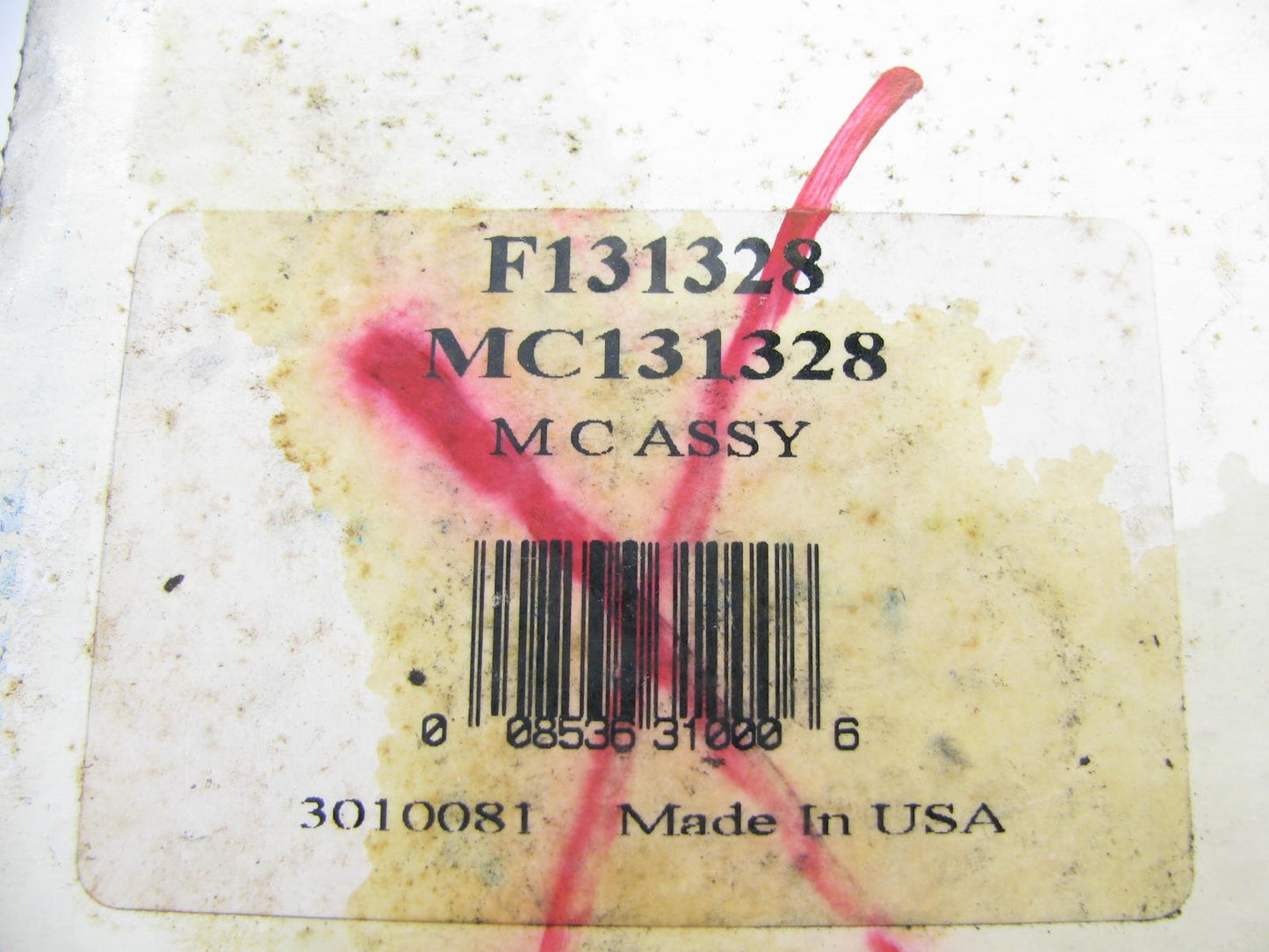 Wagner F131328 Brake Master Cylinder