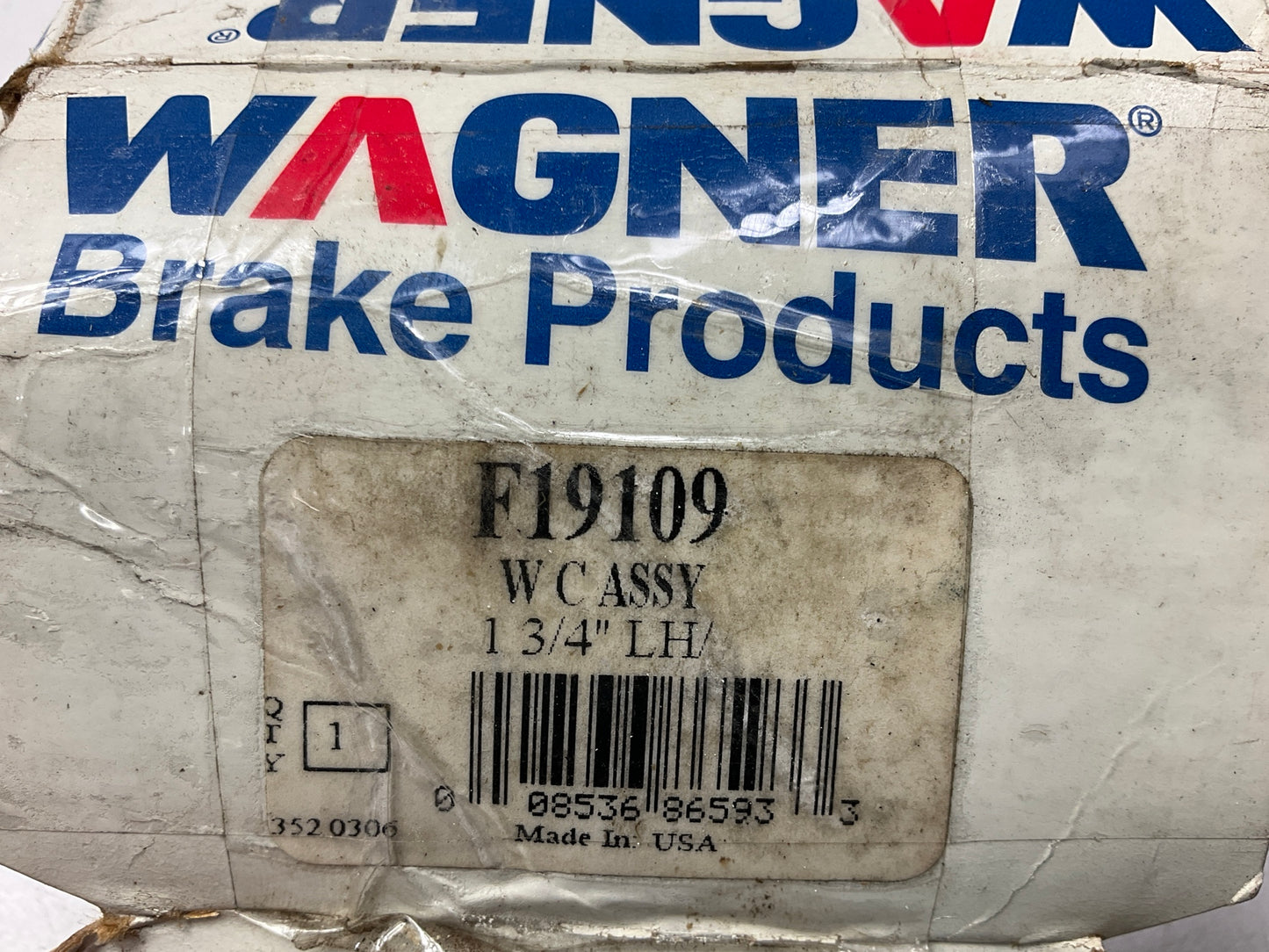 MISSING HARDWARE - Wagner F19109 Rear Brake Wheel Cylinder