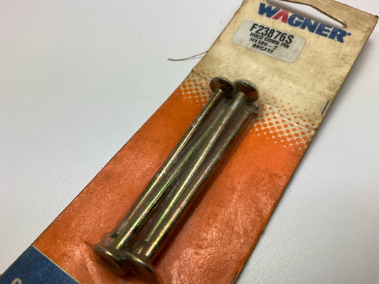 Wagner F23876S Drum Brake Shoe Spring Hold Down Pin - 2 PACK