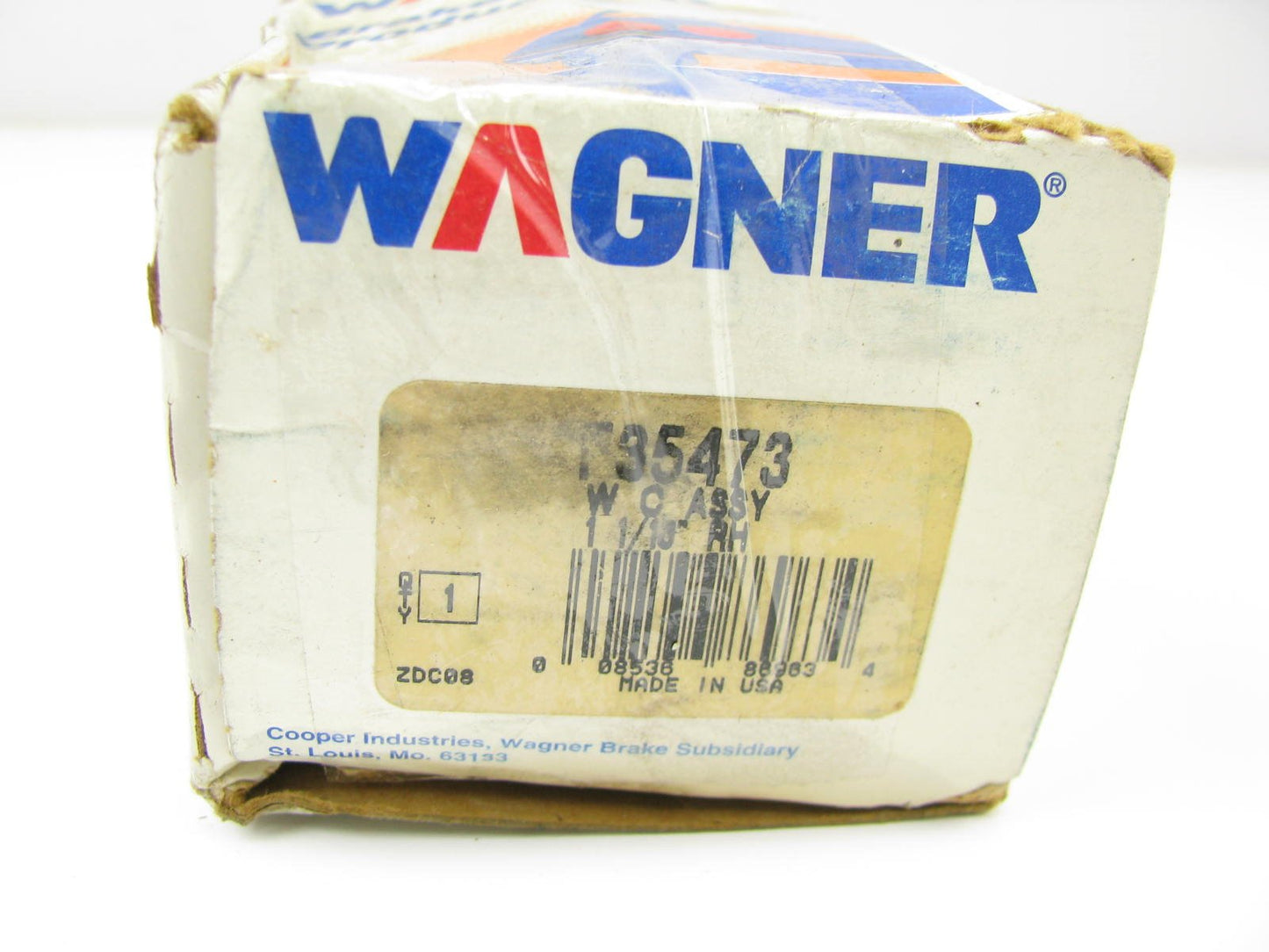 Wagner F35473 FRONT RIGHT Wheel Cylinder - 65-67 Ford P-100 - BORE 1-1/16