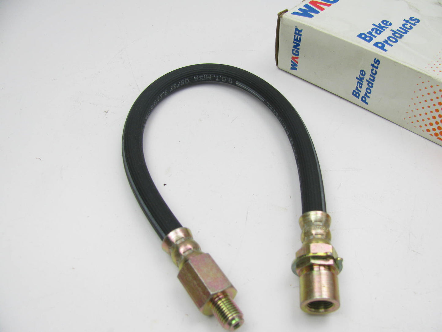 Wagner F64845 Front Brake Hydraulic Hose - 1967-1970 Mustang Cougar FRONT DRUM