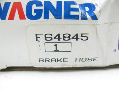 Wagner F64845 Front Brake Hydraulic Hose - 1967-1970 Mustang Cougar FRONT DRUM
