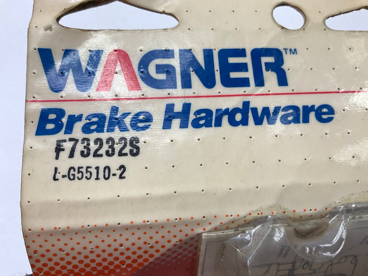 Wagner F73232S Front Disc Brake Hardware Kit