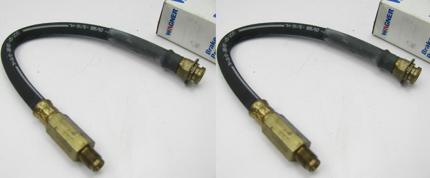 (2) Wagner F73255 Brake Hydraulic Hose - Front