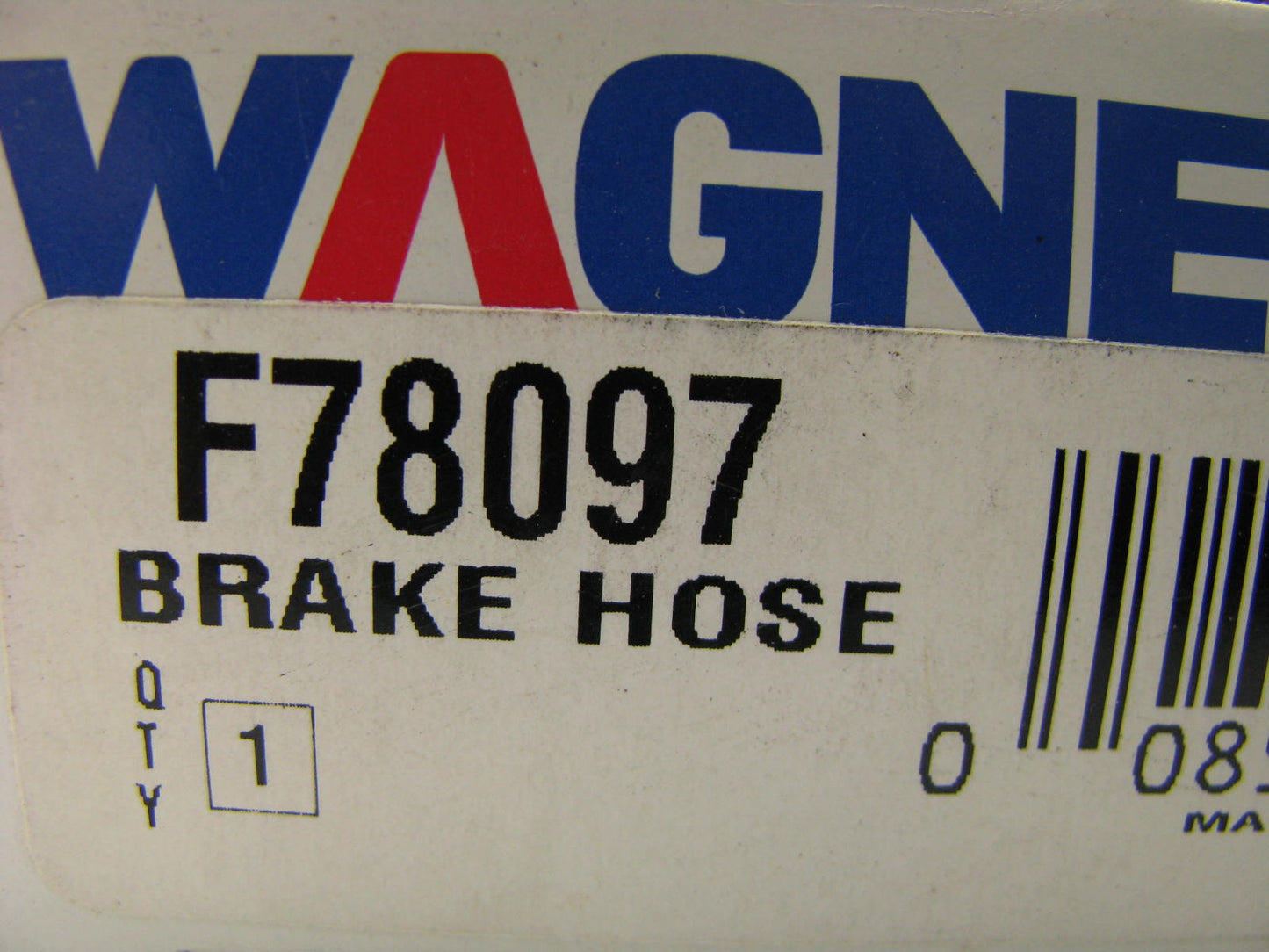 Wagner F78097 Brake Hydraulic Hose - Front Left / Right