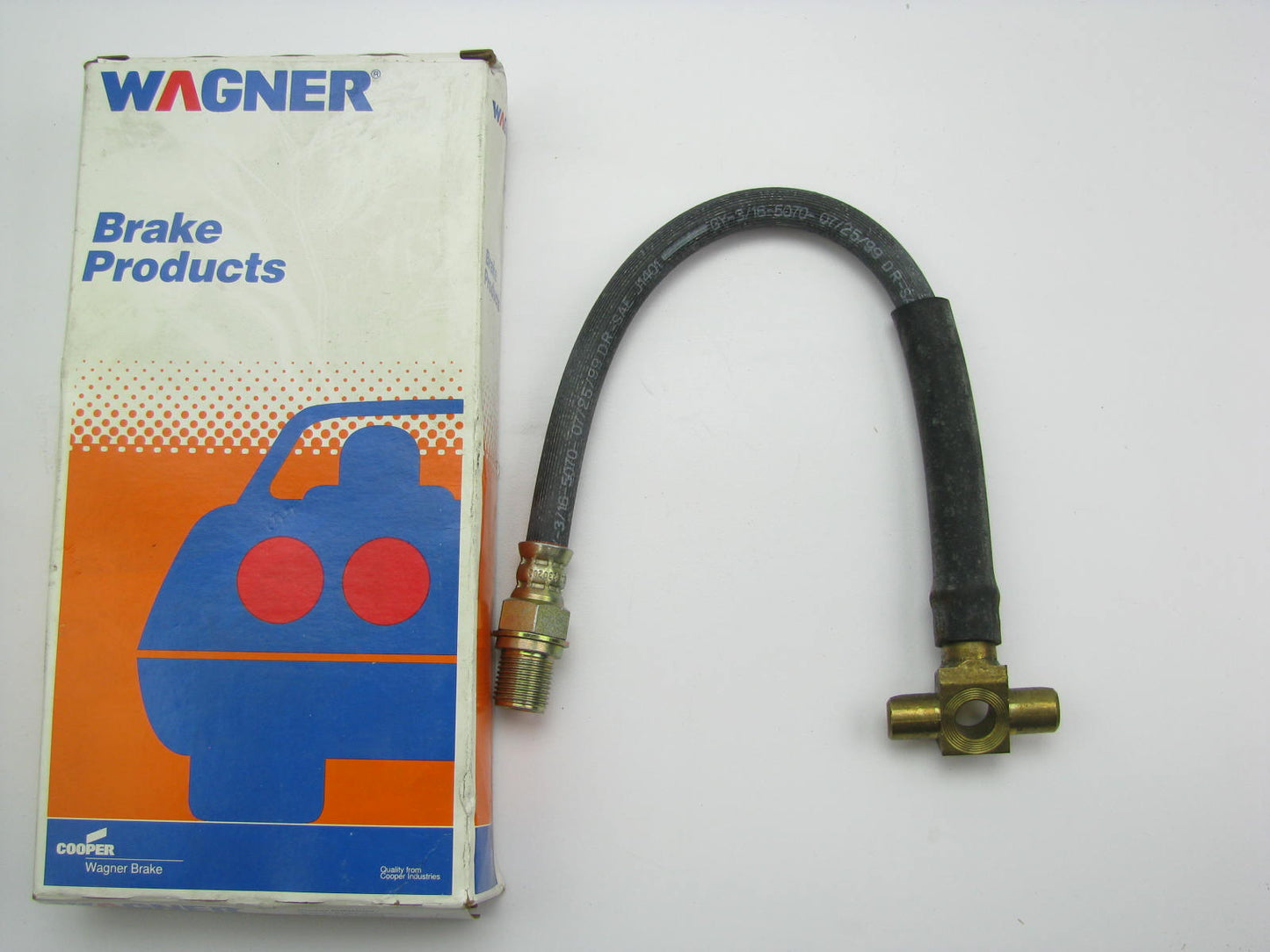 Wagner F84513 Front Brake Hydraulic Hose For 1974-1978 Jeep Cherokee Wagoneer