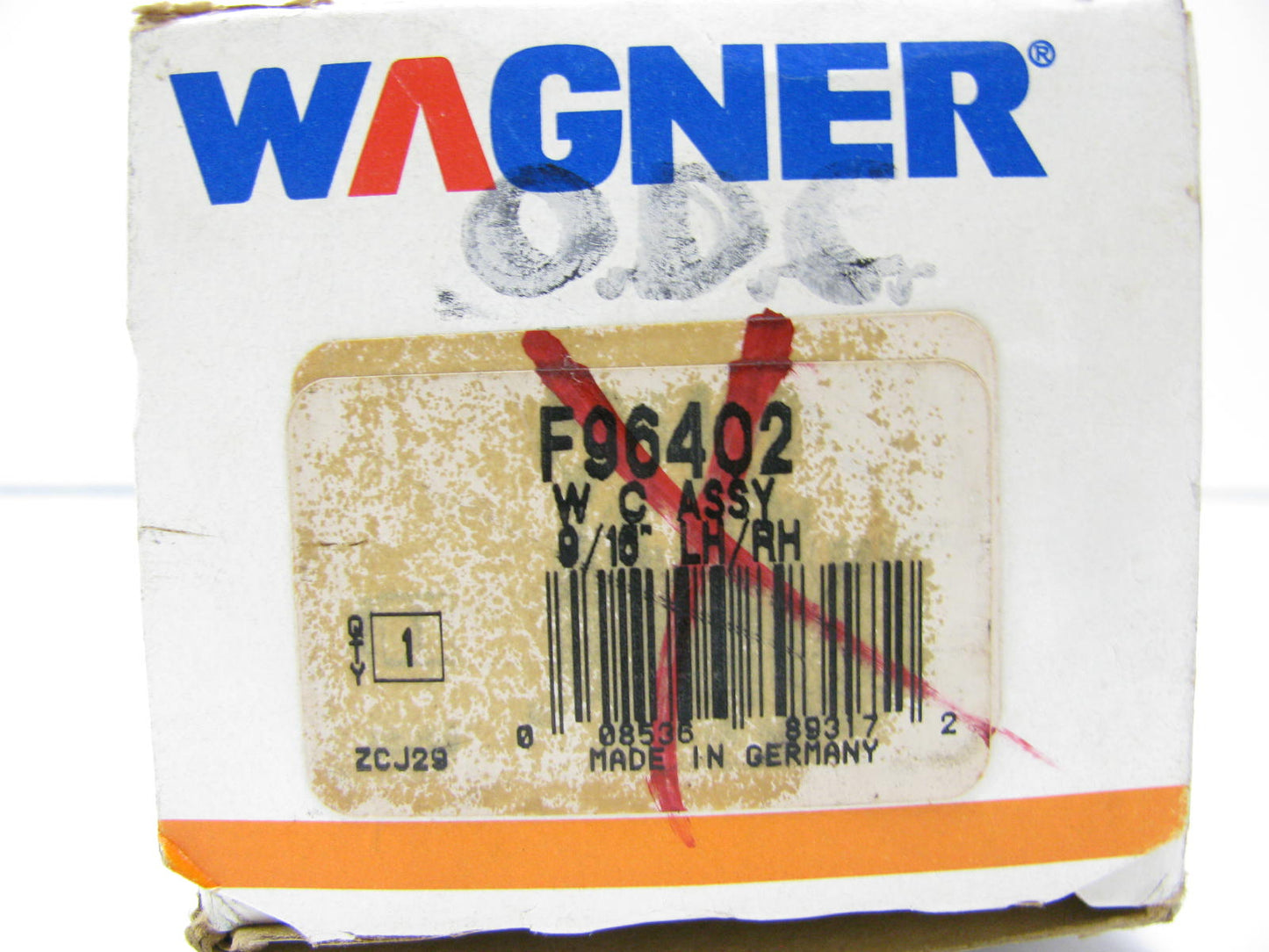 Wagner F96402 Drum Brake Wheel Cylinder - Rear Left / Right