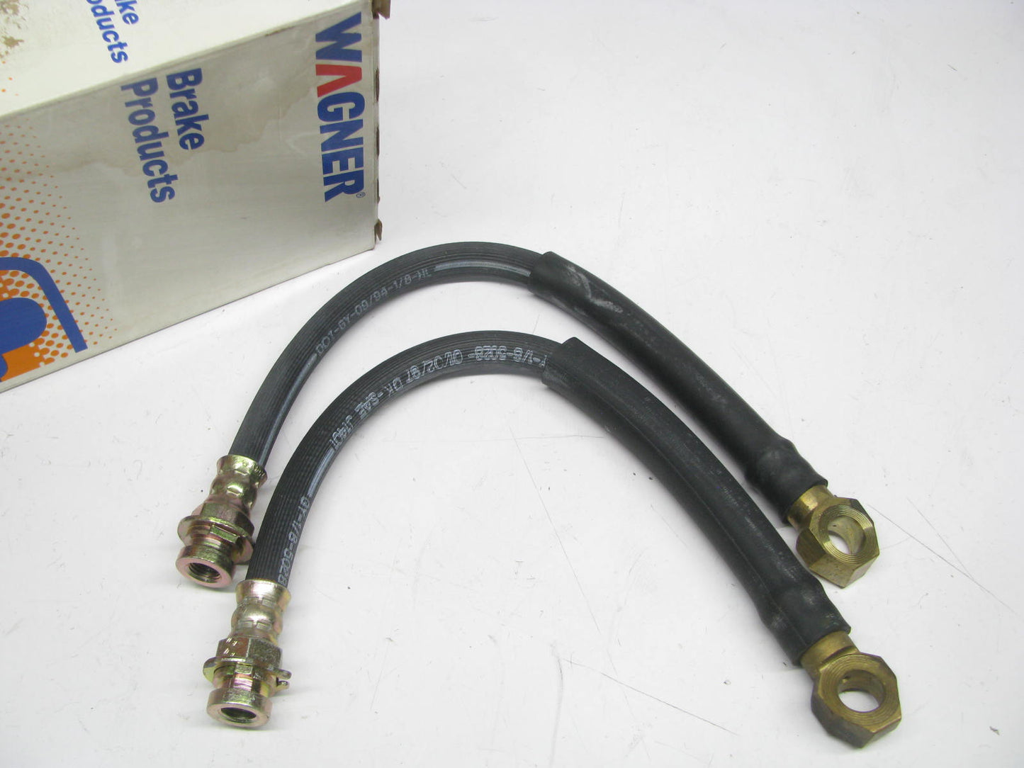 SET OF 2 - Wagner F97664 Brake Hydraulic Hose - FRONT