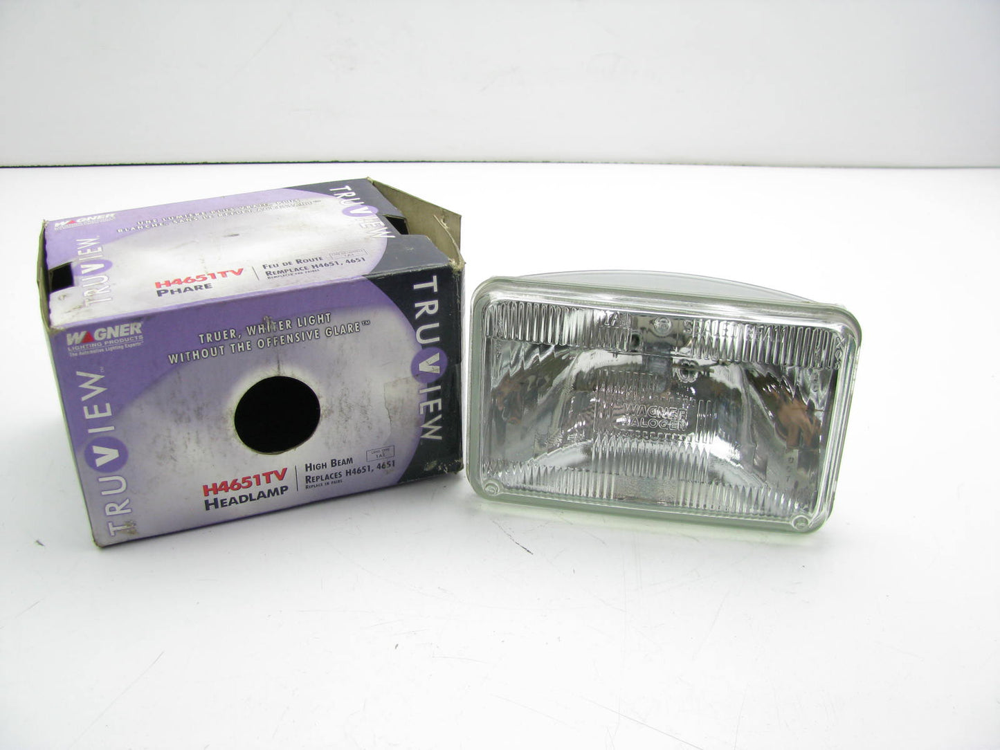 Wagner H4651TV Sealed Beam Headlight Headlamp Bulb