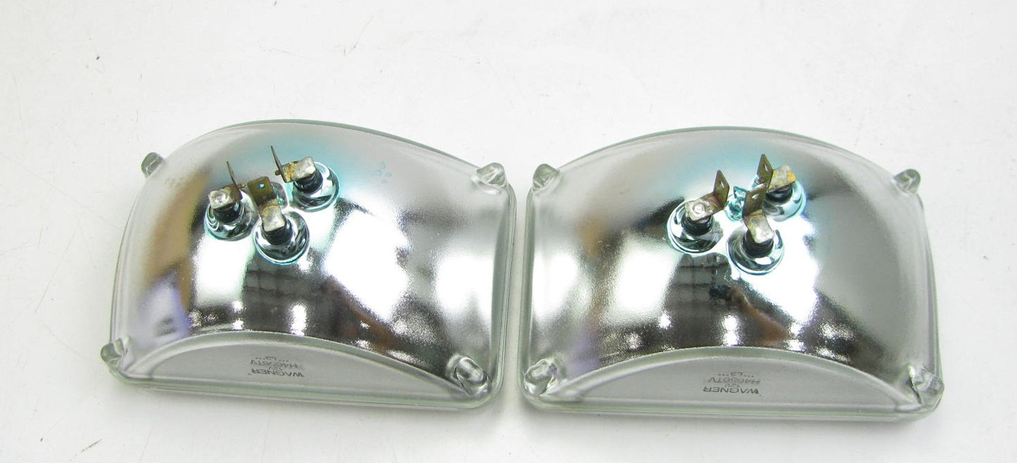 (2) Wagner H4656TV Headlamp Headlight Light Bulb - 12V 35/35W