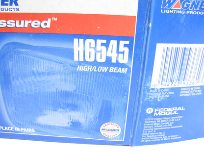 Wagner H6545 Sealed Beam Headlight Headlamp Bulb - 100x165 12V 65/45 Watt