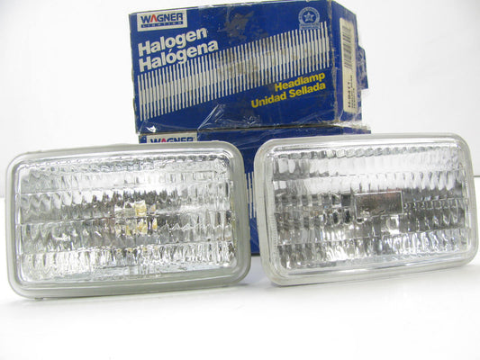 (2) Wagner H9411 Sealed Beam Halogen Headlamp Headlight Bulb 12V 50W