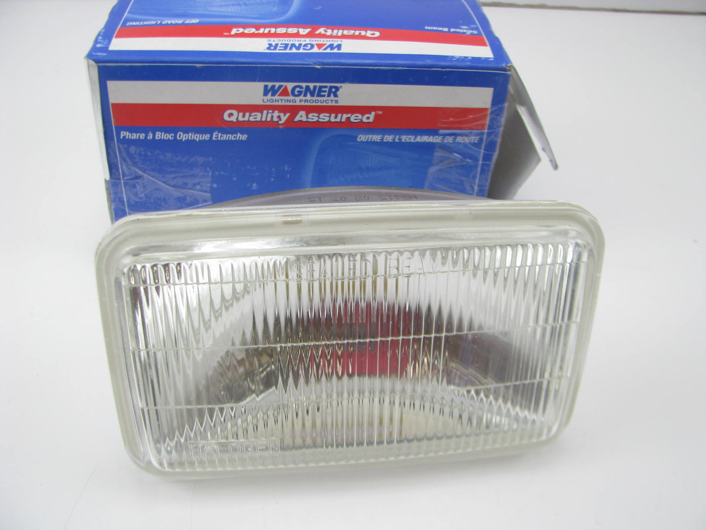 Wagner H9415 Sealed Beam Halogen Foglight  Bulb 92x150mm 12V 37.5W