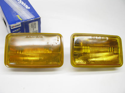 (x2) Wagner H9415A Amber Fog  Light Bulb Rectangle 92mm X 150mm