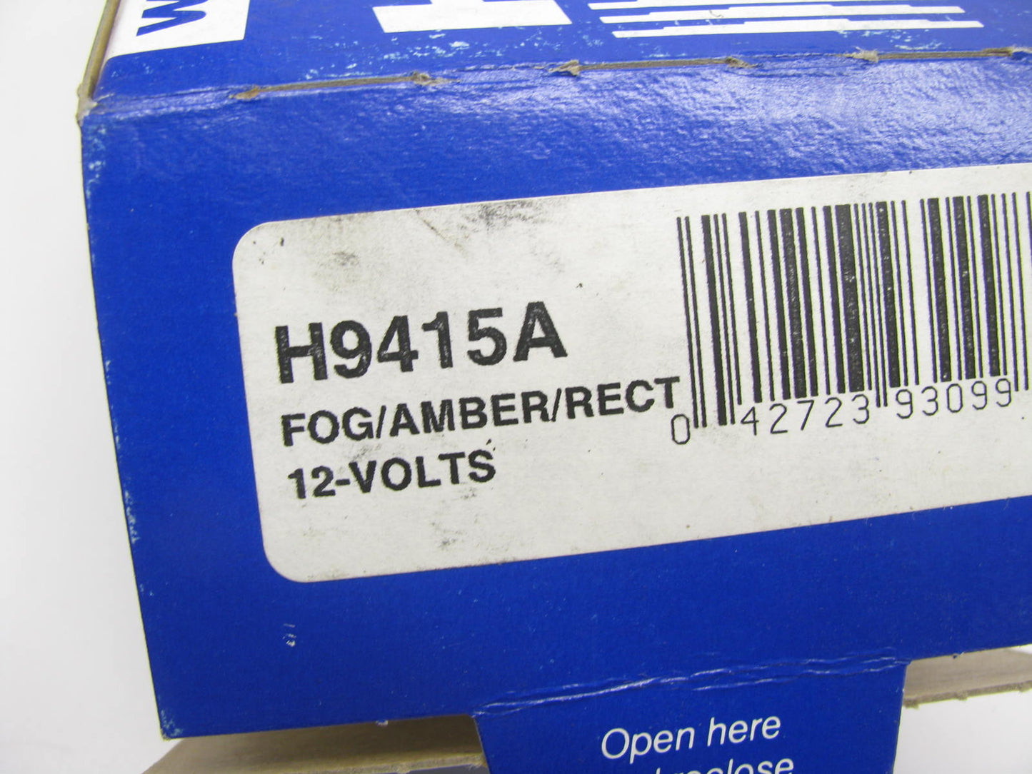 Wagner H9415A Sealed Beam Amber Fog Light Lamp Bulb, 92mm X 150mm