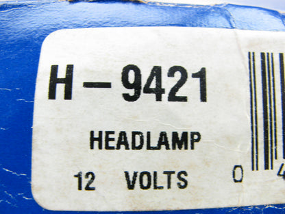 (2) Wagner H9421 Sealed Beam Halogen Headlight Lamp Bulb 92x150mm 12V 50W
