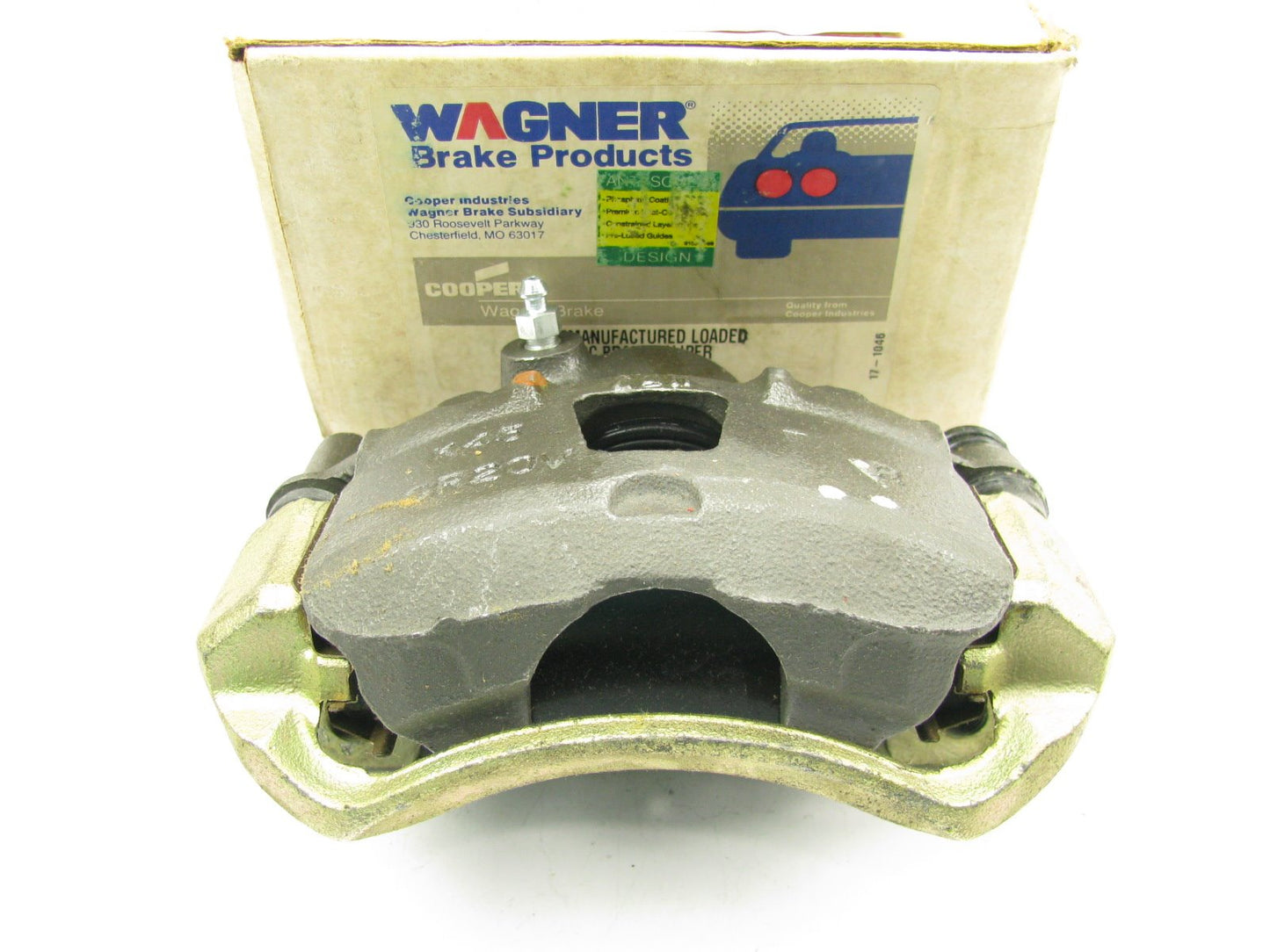 REMAN Wagner L118815 Loaded Disc Brake Caliper - Front Right