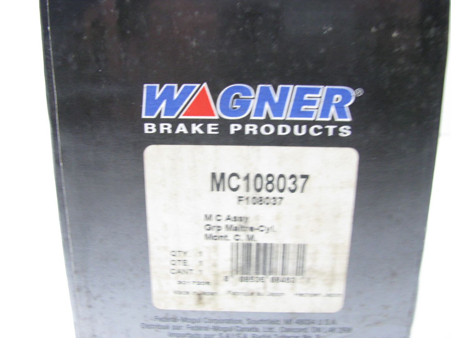 Wagner MC108037 Brake Master Cylinder For 81-83 RX-7 W/ REAR DISC BRAKE ONLY